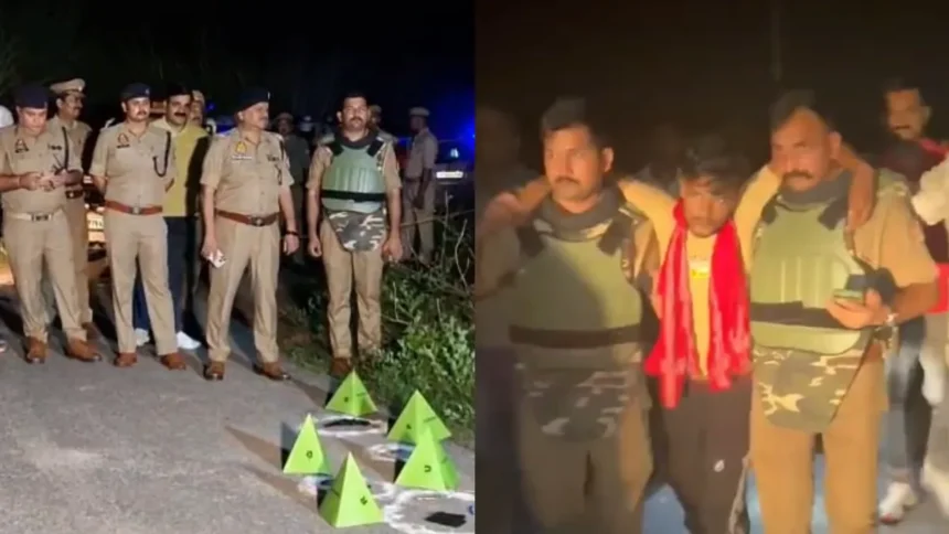 बहराइच में 25 हजार के इनामी चेन स्नैचर का एनकाउंटर, पैर में गोली लगने के बाद गिरफ्तार; तमंचा और चोरी की बाइक बरामद - Apex News India बहराइच में 25 हजार के इनामी चेन स्नैचर का एनकाउंटर, पैर में गोली लगने के बाद गिरफ्तार; तमंचा और चोरी की बाइक बरामद