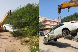 जयपुर में CA के अपहरण की कोशिश: नकली पिस्टल दिखाकर मर्सिडीज में बिठाया, बाइक से टकराई तो भागे आरोपी