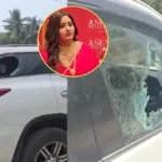 बिहार: नालंदा में भोजपुरी एक्ट्रेस काजल राघवानी की गाड़ी पर बेकाबू भीड़ का हमला, टूटा फॉर्च्यूनर का शीशा