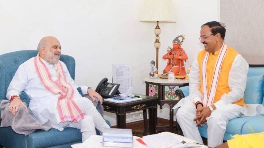 केशव प्रसाद मौर्य की अमित शाह से मुलाकात, 2027 चुनाव और संगठन को लेकर हुआ मंथन