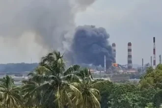 मंगलुरु में MRPL की कोकर हाइड्रोट्रीटर यूनिट में धमाका और आग, आसपास की इमारतें हिलीं, कई कर्मचारी घायल