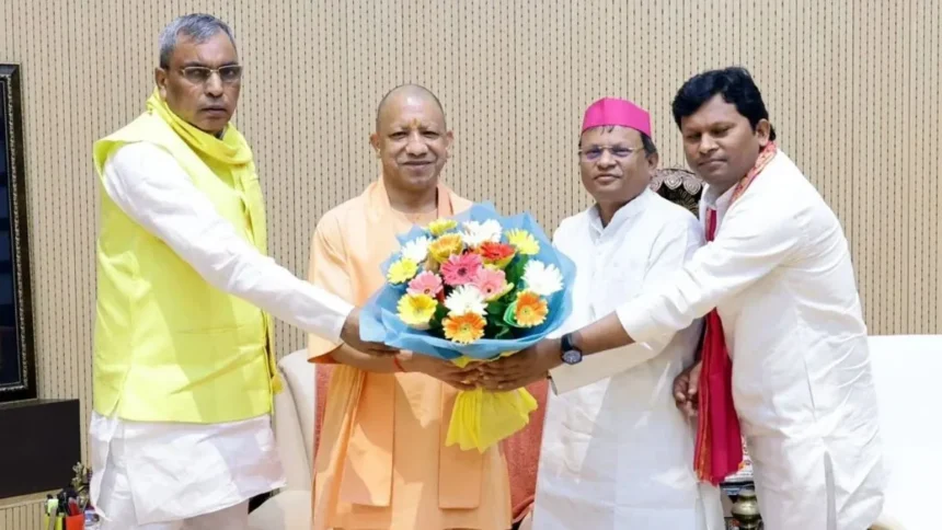 राजभर ने योगी से कहा, सुभासपा के दो विधायक नियंत्रण में नहीं; यूपी राज्यसभा चुनाव में क्रॉस वोटिंग की आशंका