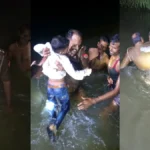 फतेहपुर में बाढ़ से कटे रास्ते पर नाव पलटी, बच्चों समेत 12 लोग सुरक्षित निकाले गए; एसडीएम ने जांच के आदेश दिए