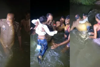 फतेहपुर में बाढ़ से कटे रास्ते पर नाव पलटी, बच्चों समेत 12 लोग सुरक्षित निकाले गए; एसडीएम ने जांच के आदेश दिए