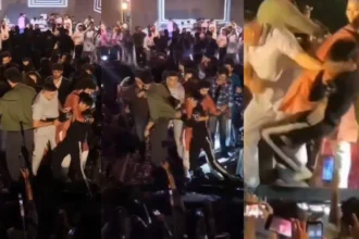 कानपुर में एल्विश यादव के डांडिया कार्यक्रम में अव्यवस्था, मंच पर पहुंचे फैन और धक्का-मुक्की के वीडियो वायरल; आयोजकों की प्रतिक्रिया नहीं