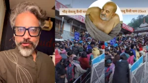 कैंची धाम में भारी भीड़ के बीच 'हनुमान अंश' के निर्देशक विशाल चतुर्वेदी की श्रद्धालुओं से अपील: जाने से पहले हालात जान लें