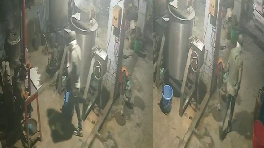 कानपुर चकेरी चांदी कारखाने में चोरी: 45 लाख की 18 किलो चांदी लेकर चोर फरार
