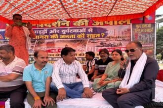 आगरा बारहखंभा धरना: आरओबी-सड़क की मांग, 24 अक्तूबर से काम का आश्वासन