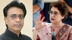 शैलेश पाटिल चाकूरकर और प्रियंका गांधी की तस्वीर: राजनीति में वापसी पर क्या बोले