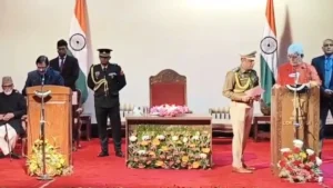 जम्मू-कश्मीर मंत्रिमंडल विस्तार: 4 नए मंत्रियों ने ली शपथ, सतीश शर्मा बाहर
