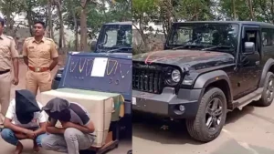 कोल्हापुर: चाचा के घर से 15 तोला सोना चोरी का आरोप, थार खरीदी, भतीजा गिरफ्तार
